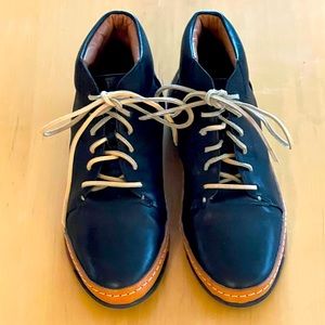 J SHOES TRIFFED LEATHERS BOOTS SHOES